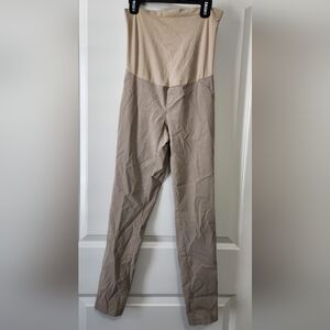🤰🏽Motherhood Tan Chino Pants Versatile Everyday Wear